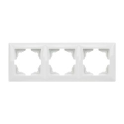 ΠΛΑΙΣΙΟ ΤΡΙΩΝ ΘΕΣΕΩΝ VISAGE ΛΕΥΚΟ