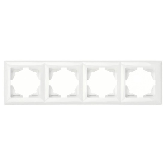 ΠΛΑΙΣΙΟ ΤΕΣΣΑΡΩΝ ΘΕΣΕΩΝ VISAGE ΛΕΥΚΟ