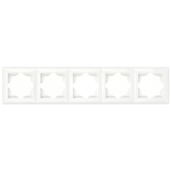 ΠΛΑΙΣΙΟ ΠΕΝΤΕ ΘΕΣΕΩΝ VISAGE ΛΕΥΚΟ