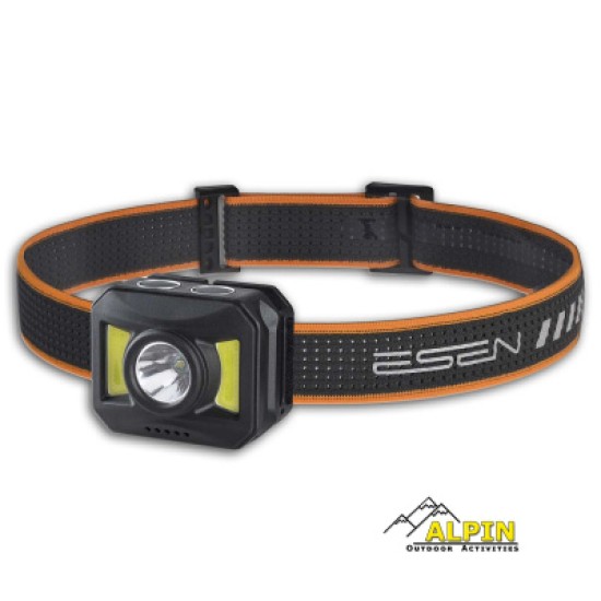 Alpin Κεφαλής Ελαφρύς Μικρός 600lm,Κοκκινο Cob μεγιστη 6ωρες