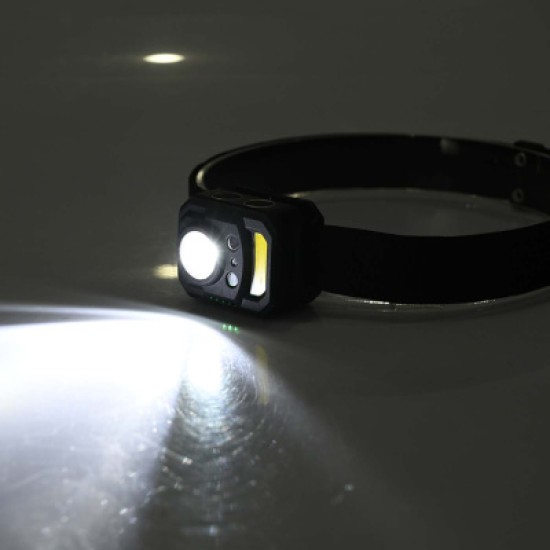 Alpin Φακος Κεφαλής Ελαφρύς Sensor 350lm,Κοκκινο+UV Cob