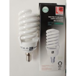 Λάμπα οικονομίας σπιράλ 24W E14 4000K Lumen