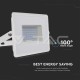 V-TAC Προβολέας LED 50W Ψυχρό Λευκό 6500K PF>0.9 4300lm 100° IP65 Λευκό Σώμα 215963 V-TAC Προβολέας LED 50W Ψυχρό Λευκό 6500K PF>0.9 4300lm 100° IP65 Λευκό Σώμα 215963