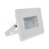 V-TAC Προβολέας LED 50W Φυσικό Λευκό 4000K PF>0.9 4300lm 100° IP65 Λευκό Σώμα 215962