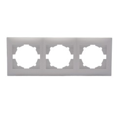 STINEL “DOMUS” ΛΕΥΚΟ ΠΛΑΙΣΙΟ ΤΡΙΠΛΟ ΟΡΙΖΟΝΤΙΟ