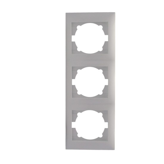 STINEL “DOMUS” ΛΕΥΚΟ ΠΛΑΙΣΙΟ ΤΡΙΠΛΟ ΚΑΘΕΤΟ