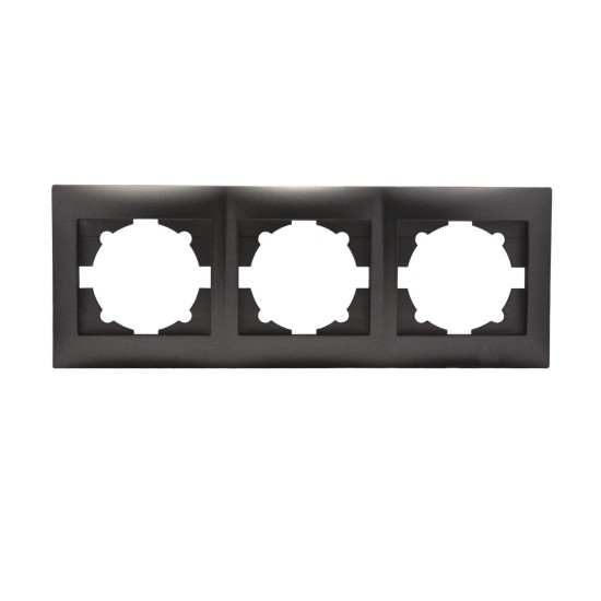 ΠΛΑΙΣΙΟ ΤΡΙΠΛΟ ΟΡΙΖΟΝΤΙΟ DOMUS ΑΝΘΡΑΚΙ STINEL