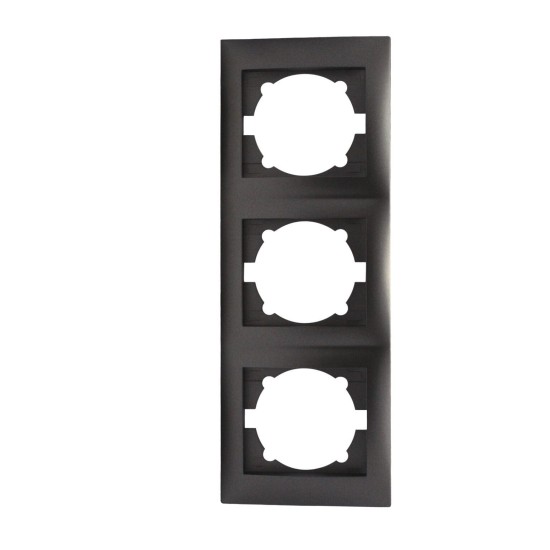 ΠΛΑΙΣΙΟ ΤΡΙΠΛΟ ΚΑΘΕΤΟ DOMUS ΑΝΘΡΑΚΙ STINEL