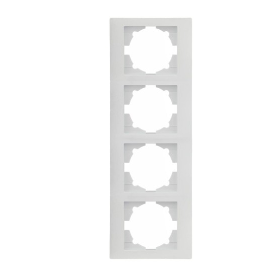 STINEL “DOMUS” ΛΕΥΚΟ ΠΛΑΙΣΙΟ ΤΕΤΡΑΠΛΟ ΚΑΘΕΤΟ