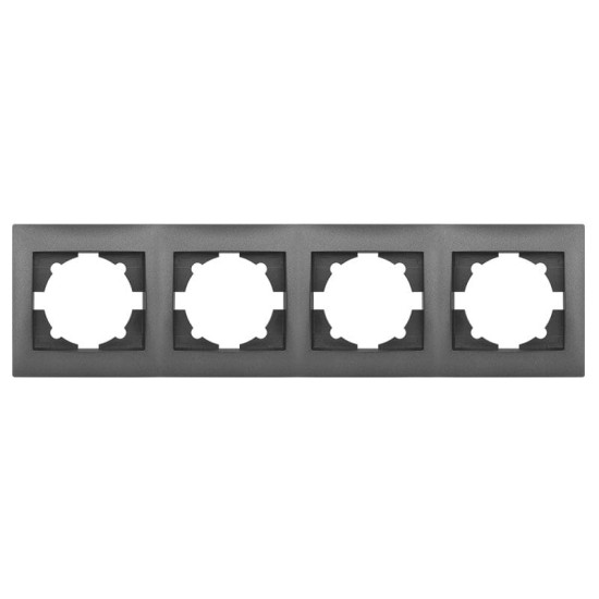 ΠΛΑΙΣΙΟ ΤΕΤΡΑΠΛΟ ΟΡΙΖΟΝΤΙΟ DOMUS ΑΝΘΡΑΚΙ STINEL