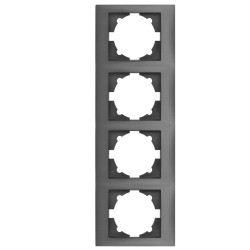 ΠΛΑΙΣΙΟ ΤΕΤΡΑΠΛΟ ΚΑΘΕΤΟ DOMUS ΑΝΘΡΑΚΙ STINEL