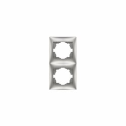 ΑΣΗΜΙ ΠΛΑΙΣΙΟ ΔΙΠΛΟ ΚΑΘΕΤΟ “DOMUS”