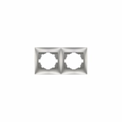 ΑΣΗΜΙ ΠΛΑΙΣΙΟ ΔΙΠΛΟ ΟΡΙΖΟΝΤΙΟ “DOMUS”