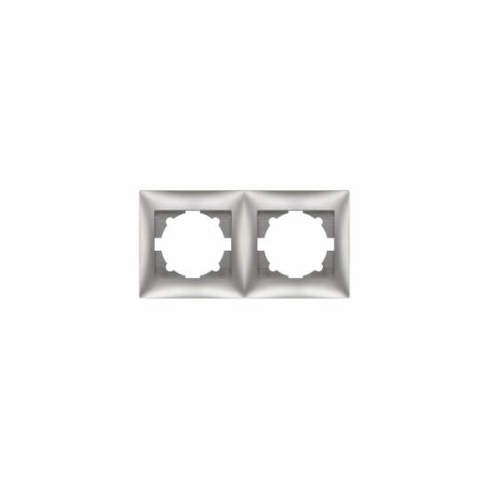 ΑΣΗΜΙ ΠΛΑΙΣΙΟ ΔΙΠΛΟ ΟΡΙΖΟΝΤΙΟ “DOMUS”