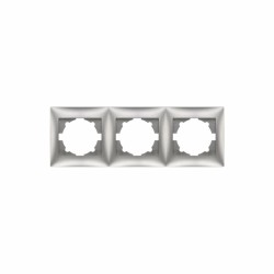 ΑΣΗΜΙ ΠΛΑΙΣΙΟ ΤΡΙΠΛΟ ΟΡΙΖΟΝΤΙΟ “DOMUS”