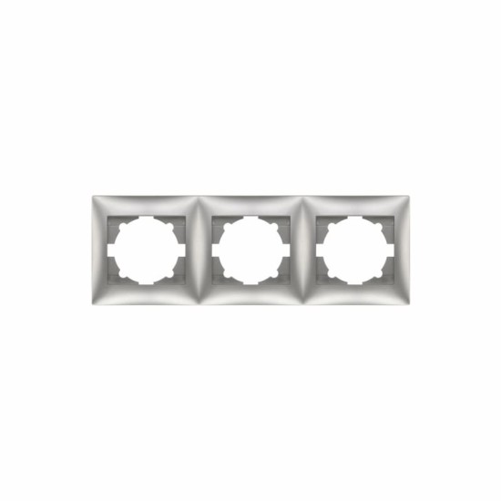 ΑΣΗΜΙ ΠΛΑΙΣΙΟ ΤΡΙΠΛΟ ΟΡΙΖΟΝΤΙΟ “DOMUS”