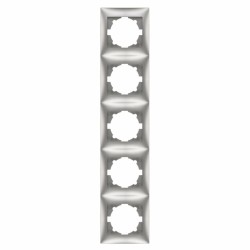 ΑΣΗΜΙ ΠΛΑΙΣΙΟ ΠΕΝΤΑΠΛΟ ΚΑΘΕΤΟ “DOMUS”