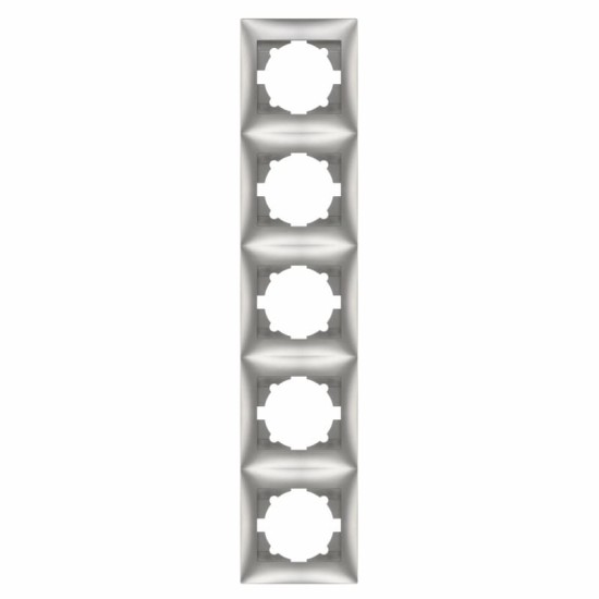 ΑΣΗΜΙ ΠΛΑΙΣΙΟ ΠΕΝΤΑΠΛΟ ΚΑΘΕΤΟ “DOMUS”