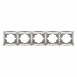 ΑΣΗΜΙ ΠΛΑΙΣΙΟ ΠΕΝΤΑΠΛΟ ΟΡΙΖΟΝΤΙΟ “DOMUS”