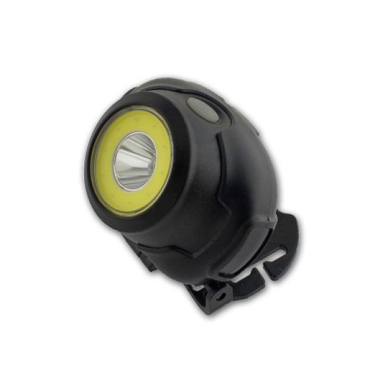 Alpin Φακος κεφαλης με μπαταριες 180Lm + Red/White Cob