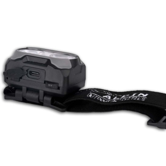 Φακος κεφαλης Alpin Hybrid 420LM+UV+Κοκκινο COB