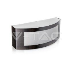 V-TAC Επιτοίχια Απλίκα Βεράντας Κήπου Ανοξείδωτο Ατσάλι με ντουί Ε27 IP44