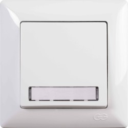 ΜΠΟΥΤΟΝ ΕΠΙΓΡΑΦΗΣ ΜΕ ΛΥΧΝΙΑ VISAGE ΛΕΥΚΟ