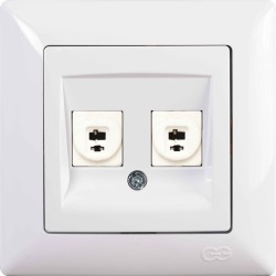 ΠΡΙΖΑ ΗΧΕΙΩΝ 2 ΕΞΟΔΩΝ VISAGE ΛΕΥΚΟ