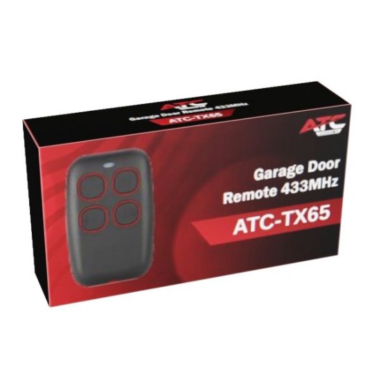 Τηλεχειριστήριο γκαραζόπορτας TX65 433MHz