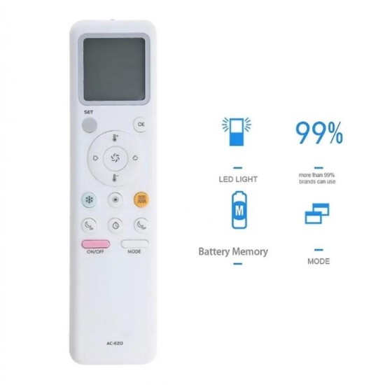 UNIVERSAL ΤΗΛΕΧΕΙΡΙΣΤΗΡΙΟ ΓΙΑ ΚΛΙΜΑΤΙΣΤΙΚΑ