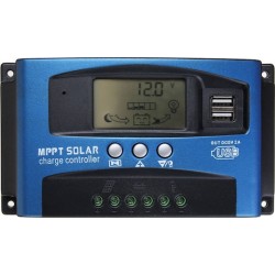 Dual USB Setsail MPPT Ρυθμιστής Φόρτισης 24V 30A