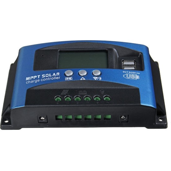 Dual USB Setsail MPPT Ρυθμιστής Φόρτισης 24V 30A