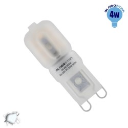 GloboStar® 115021 Λάμπα G9 LED 4W 390lm 320° AC 230V Ψυχρό Λευκό 6000K
