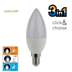 ΛΑΜΠΑ LED SMD ΜΙΝΙΟΝ 6W Ε14 6500/4000/2700K 220-240V | EUROLAMP |