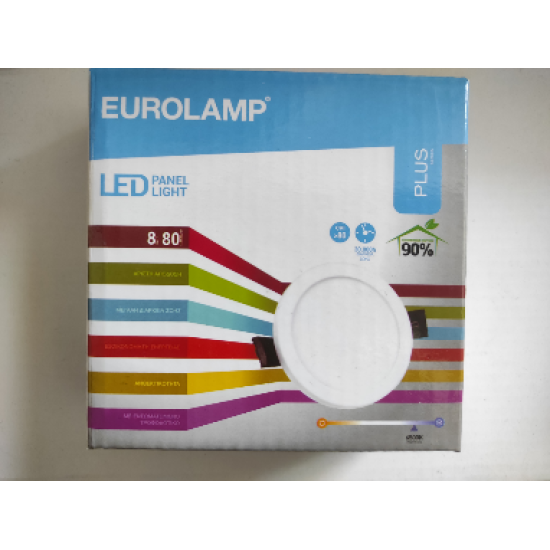 ΦΩΤΙΣΤΙΚΟ ΧΩΝΕΥΤΟ LED SLIM Φ95 8W 6500K ΛΕΥΚΟ ΦΩΤΙΣΤΙΚΟ ΧΩΝΕΥΤΟ LED SLIM Φ95 8W 6500K ΛΕΥΚΟ