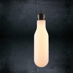 ΦΩΤΙΣΤΙΚΟ BOTTLE OPAL Φ100 E27 "ΜΗΛΟΣ"