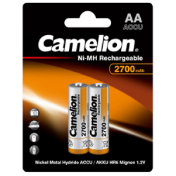 NH-AA2700-BP2 ΜΠΑΤΑΡΙΑ CAMELION ΕΠΑΝΑΦΟΡΤΙΖΟΜΕΝΗ AA