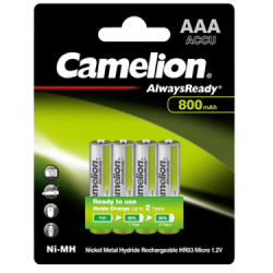 R03AAA800mAh-BP4 ΜΠΑΤΑΡΙΑ CAMELION ALWAYS READY AAA
