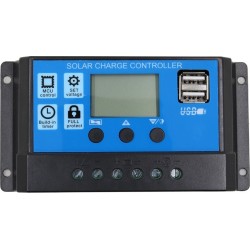 Ρυθμιστής Φόρτισης PWM12V / 24V 10A