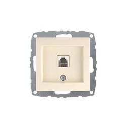 ΠΡΙΖΑ ΤΗΛΕΦΩΝΟΥ RJ11623JK (Π+Μ) ΚΡΕΜ