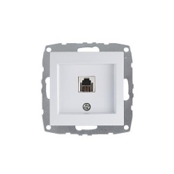 ΠΡΙΖΑ ΤΗΛΕΦΩΝΟΥ RJ11623JK (Π+Μ) ΛΕΥΚΟ