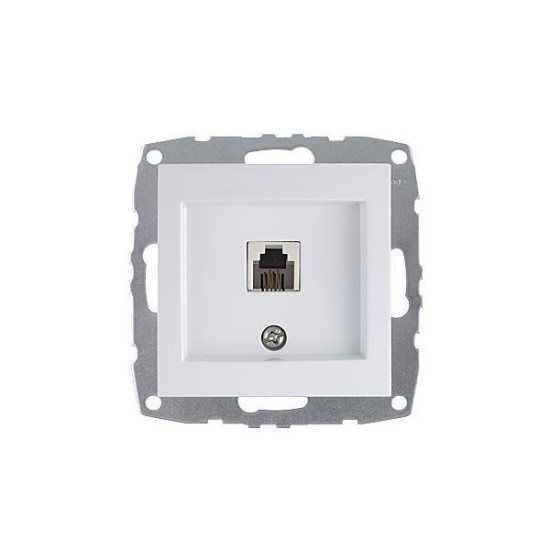 ΠΡΙΖΑ ΤΗΛΕΦΩΝΟΥ RJ11623JK (Π+Μ) ΛΕΥΚΟ ΠΡΙΖΑ ΤΗΛΕΦΩΝΟΥ RJ11623JK (Π+Μ) ΛΕΥΚΟ