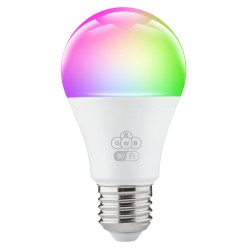 POWERTECH Smart λάμπα LED E27-013, Wi-Fi, 10W, E27, RGB 2700-6500K