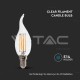 Λάμπα LED 4W Φιλαμεντ E14 Κερί Φλόγα 6500K Λάμπα LED 4W Φιλαμεντ E14 Κερί Φλόγα 6500K