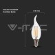 Λάμπα LED 4W Φιλαμεντ E14 Κερί Φλόγα 6500K Λάμπα LED 4W Φιλαμεντ E14 Κερί Φλόγα 6500K