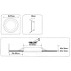 ΦΩΤΙΣΤΙΚΟ LED DOWNLIGHT ΧΩΝΕΥΤΟ ΣΤΡΟΓΓΥΛΟ Φ225 18W 1286LM 6000K HNS ΦΩΤΙΣΤΙΚΟ LED DOWNLIGHT ΧΩΝΕΥΤΟ ΣΤΡΟΓΓΥΛΟ Φ225 18W 1286LM 6000K HNS
