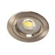 Σποτ στρογγυλό, σταθερό, GU10, 240V, Max35w, IP20, ø7.8x2.3cm, νίκελ ματ