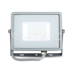 V-TAC Στεγανός Προβολέας IP65 Ισχύος 30W με Θερμό Λευκό Φως σε Γκρί χρώμα 454