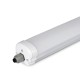 Αδιάβροχο φωτιστικό LED SMD 36W 1200mm Ψυχρό λευκό 6000K Λευκό σώμα