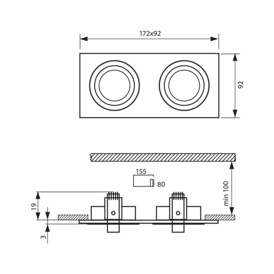 DOWNLIGHT ΑΠΟ ΕΞΩΘΗΜΕΝΟ ΑΛΟΥΜΙΝΙΟ STYLE SL622 AL DOWNLIGHT ΑΠΟ ΕΞΩΘΗΜΕΝΟ ΑΛΟΥΜΙΝΙΟ STYLE SL622 AL